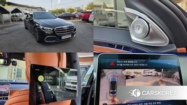 Mercedes-Benz S-Class W223 2022 Черный из Кореи