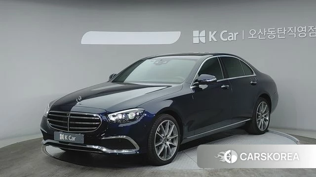 Mercedes-Benz E-Class W213 2022 Синий из Кореи