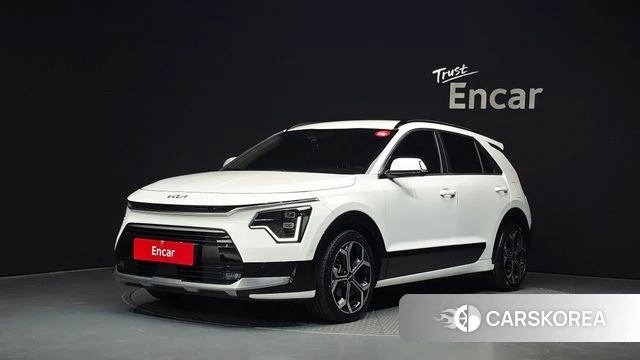 Kia Di Ol Nu Niro 2022 Белый из Кореи