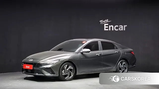 Hyundai The New Avante (CN7) 2023 Серый из Кореи