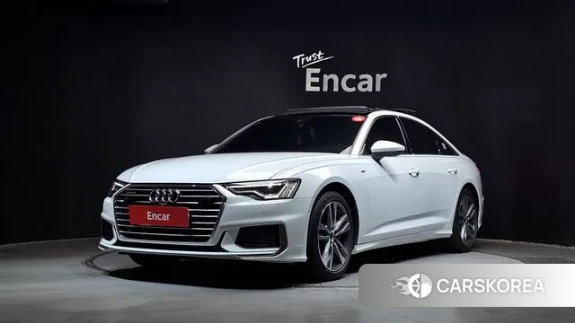 Audi A6 (C8) 2022 Белый из Кореи