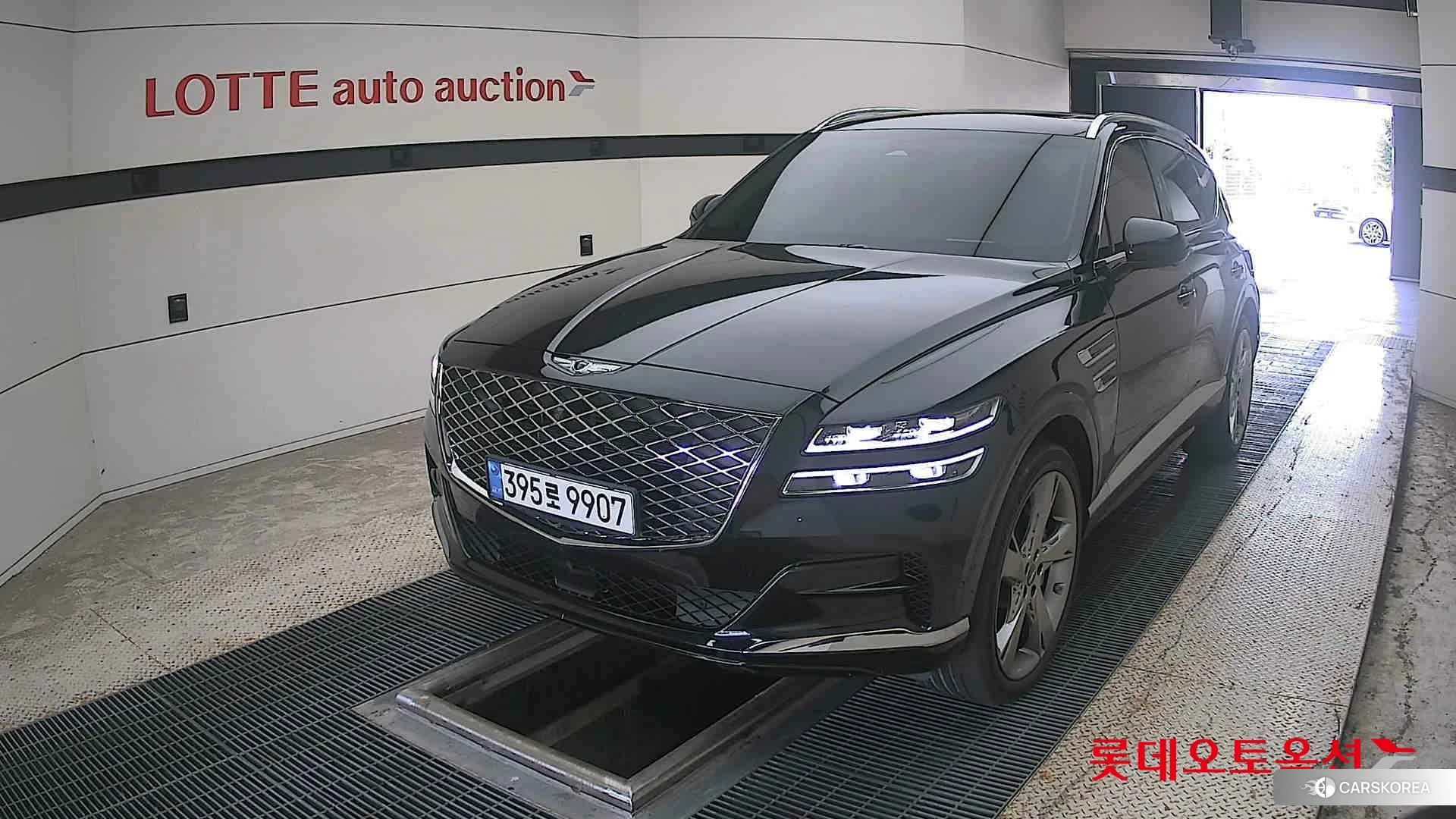 Hyundai GV80 2021 Черный из Кореи
