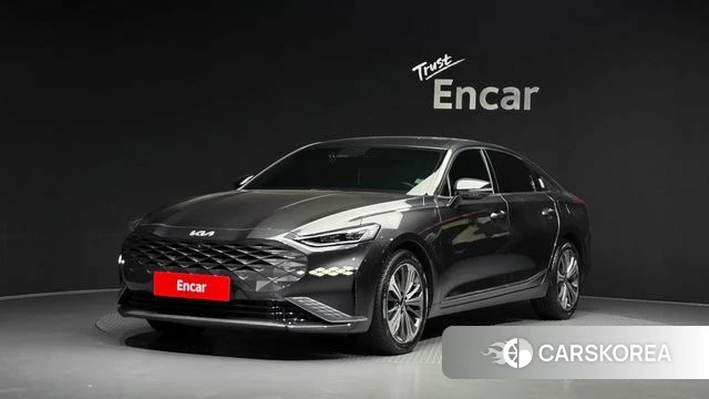 Kia K8 Hybrid 2022 Серый из Кореи