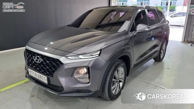 Hyundai Santa Fe TM 2018 Серый из Кореи