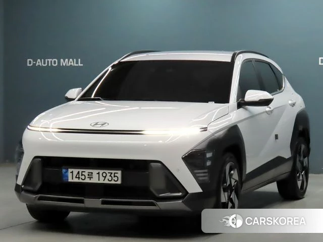 Hyundai Kona (SX2) 2023 Белый из Кореи