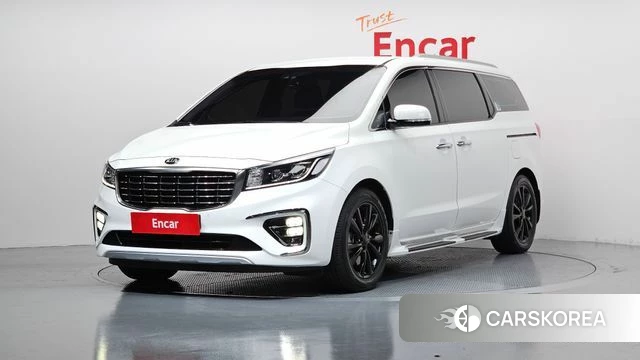 Kia The New Carnival 2019 Белый из Кореи
