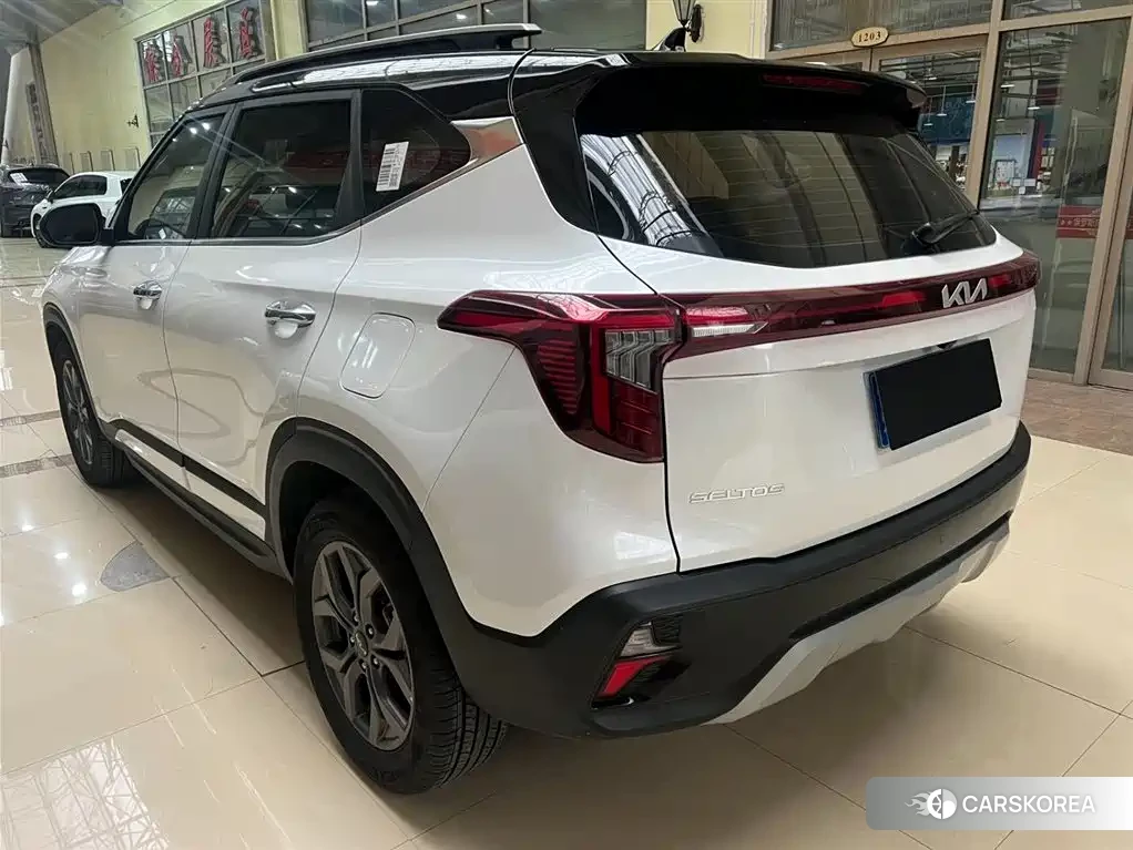 Kia Seltos 2023 Белый из Китая