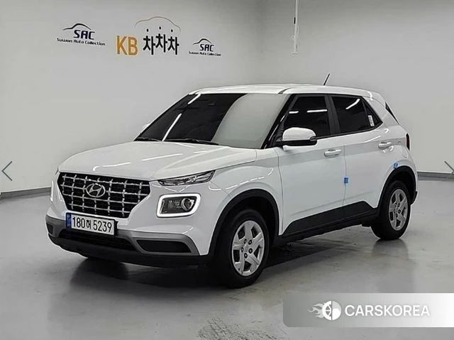 Hyundai Venue 2022 Белый из Кореи