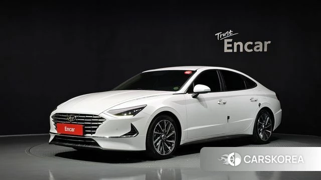 Hyundai Sonata Hybrid (DN8) 2022 Белый из Кореи