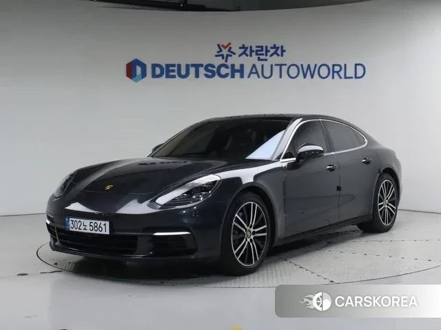 Porsche Panamera (971) 2018 Серый из Кореи