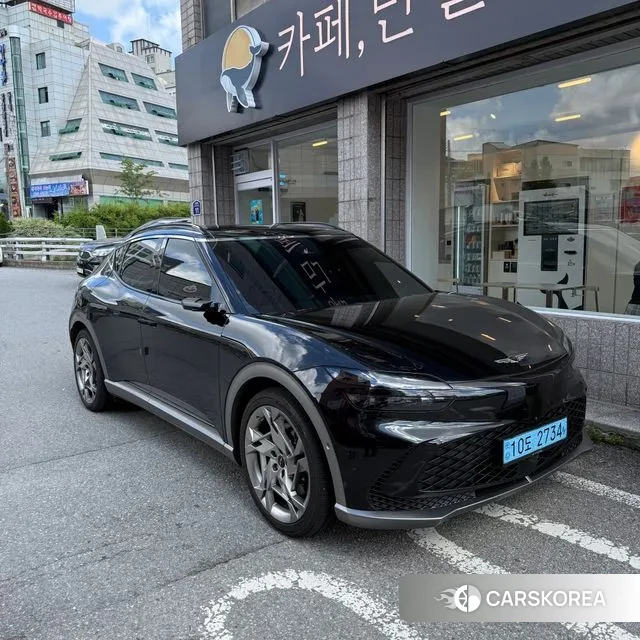 Genesis GV60 2021 Черный из Кореи