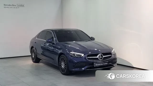 Mercedes-Benz C-Class W206 2025 Синий нефрит из Кореи