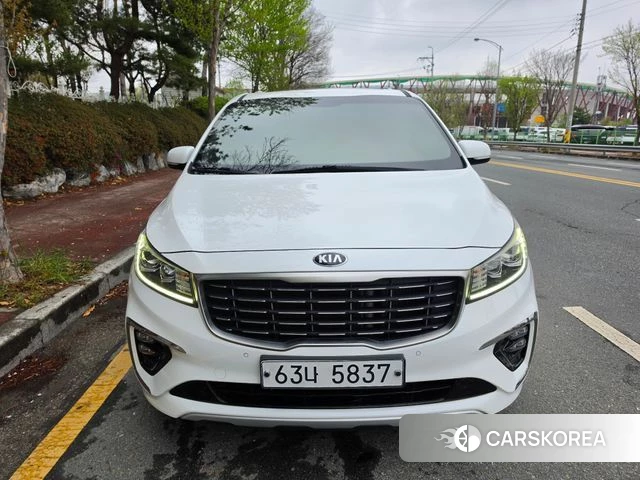 Kia The New Carnival 2018 Белый из Кореи