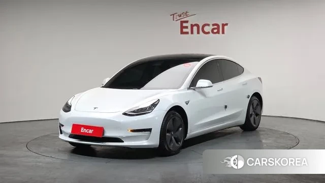Tesla Model 3 2020 Белый из Кореи