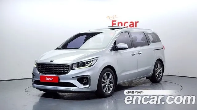Kia The New Carnival 2018 Серебряный из Кореи