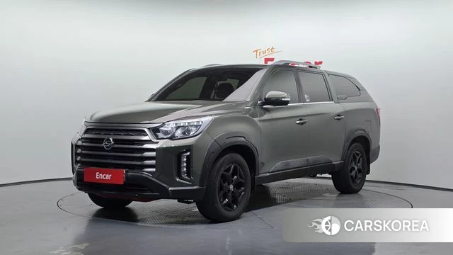 Ssangyong The New Rexton Sport 2021 Зеленый из Кореи