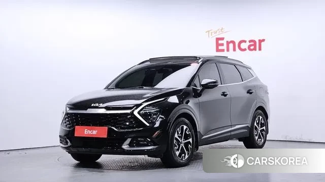 Kia Sportage 5th Generation Hybrid 2021 Черный из Кореи