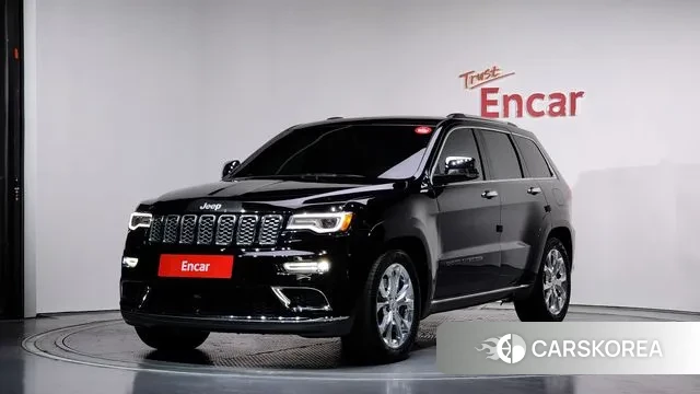 Jeep Grand Cherokee 2021 Черный из Кореи