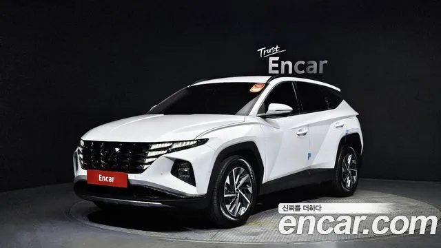 Hyundai Tucson Hybrid (NX4) 2022 Белый из Кореи