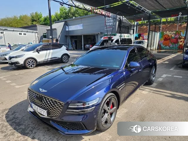 Genesis G80 (RG3) 2023 Синий из Кореи