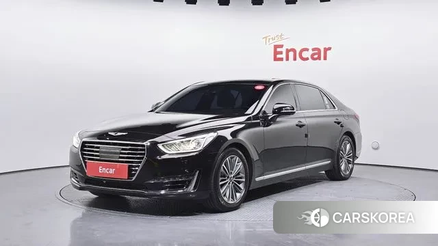 Genesis EQ900 2018 Черный из Кореи