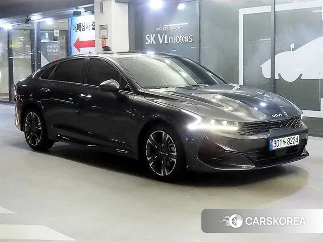 Kia K5 3rd generation 2022 Темно-зеленый из Кореи