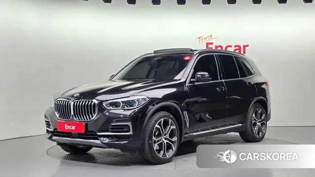 BMW X5 (G05) 2021 Черный из Кореи