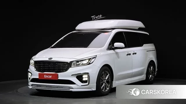 Kia The New Carnival 2019 Белый из Кореи