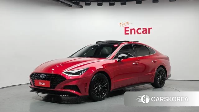 Hyundai Sonata (DN8) 2019 Красный из Кореи