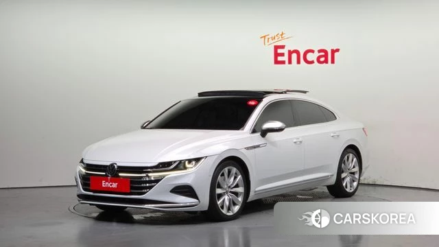 Volkswagen Arteon 2023 Белый из Кореи