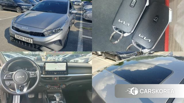 Kia The New K3 2nd generation 2024 Серый из Кореи