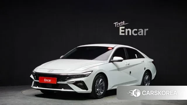 Hyundai The New Avante Hybrid (CN7) 2025 Белый из Кореи