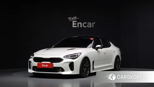 Kia Stinger Meister 2022 Белый двухцветный из Кореи