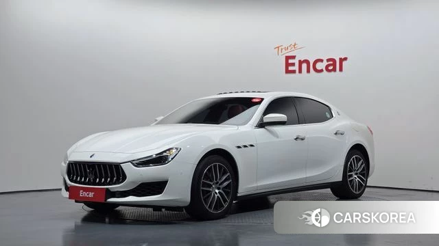 Maserati Ghibli 2020 Белый из Кореи