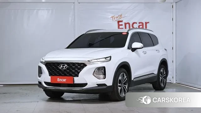 Hyundai Santa Fe TM 2018 Белый из Кореи