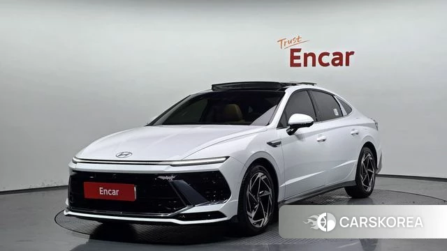 Hyundai Sonata D Edge Hybrid (DN8) 2025 Белый из Кореи