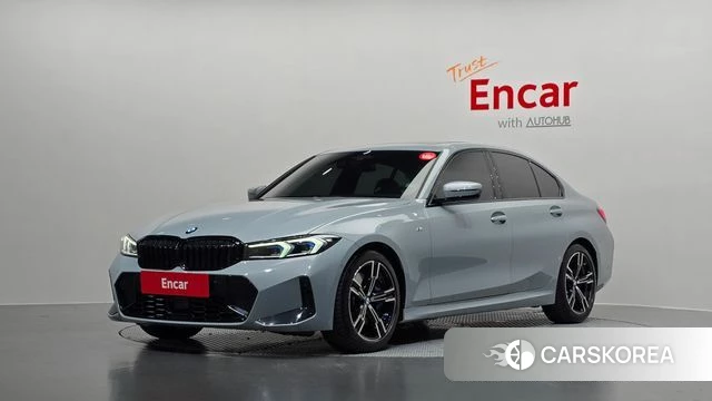 BMW 3 Series (G20) 2025 Светло-серебряный цвет из Кореи