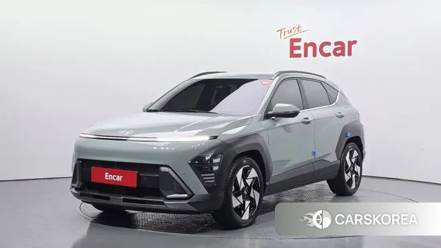 Hyundai Kona (SX2) 2023 Светло-зеленый из Кореи