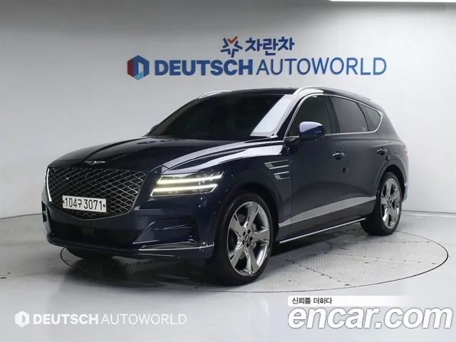 Genesis GV80 2021 Синий из Кореи