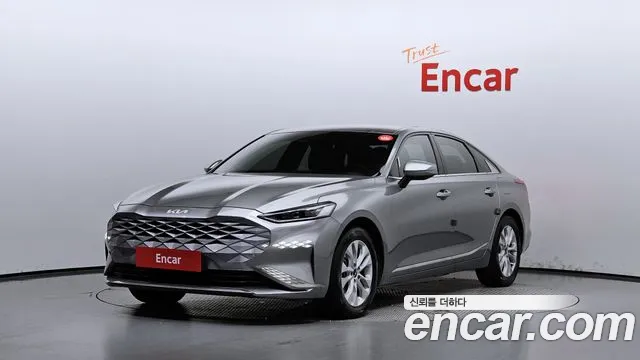 Kia K8 2021 Серебристо-серый из Кореи