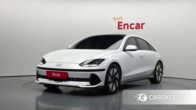 Hyundai Ionic 6 2023 Белый из Кореи