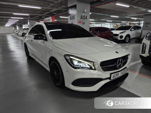 Mercedes-Benz CLA-Class C117 2018 Белый из Кореи