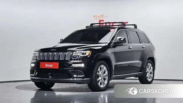 Jeep Grand Cherokee 2021 Черный из Кореи