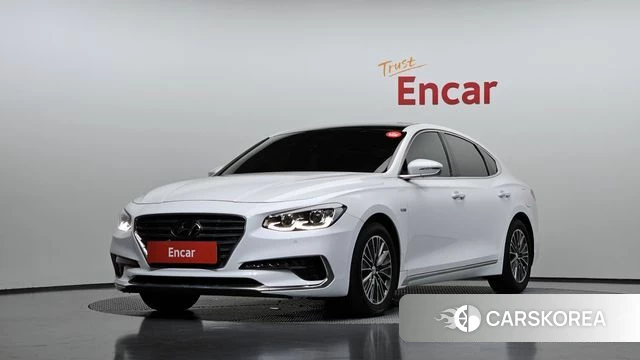 Hyundai Grandeur IG Hybrid 2018 Белый из Кореи