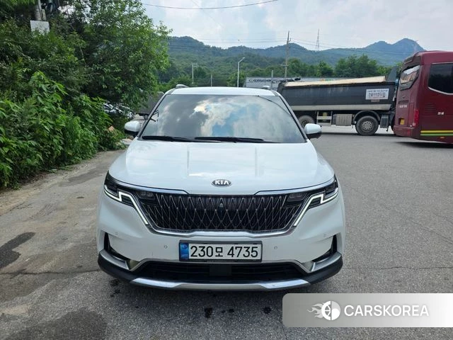 Kia Carnival 4th generation 2021 Белый из Кореи