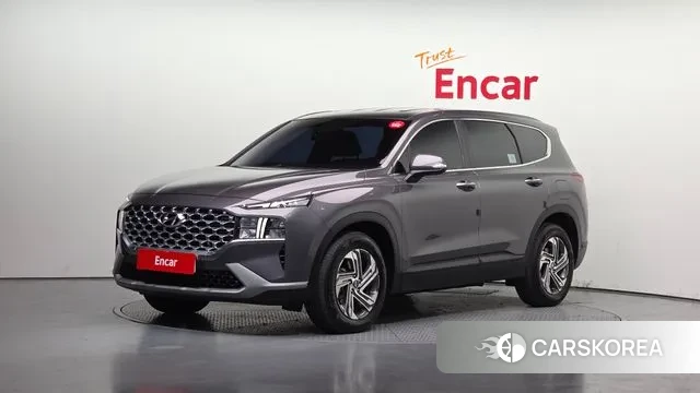 Hyundai The New Santa Fe 2021 Серый из Кореи