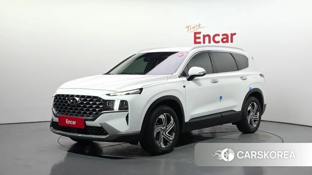 Hyundai The New Santa Fe 2022 Белый из Кореи