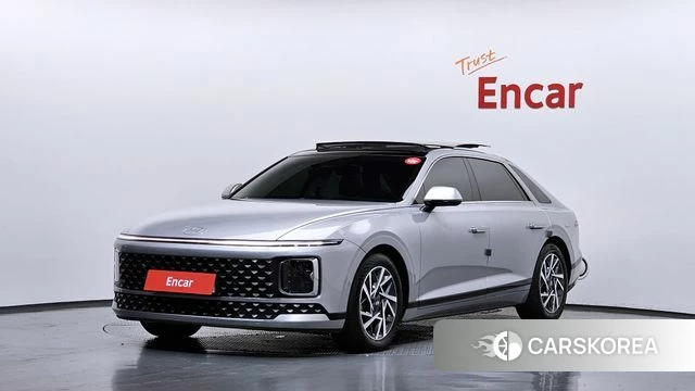 Hyundai Grandeur Hybrid (GN7) 2023 Серебристо-серый из Кореи