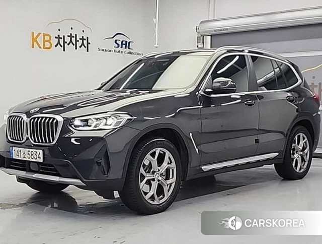 BMW X3 (G01) 2022 Серый из Кореи
