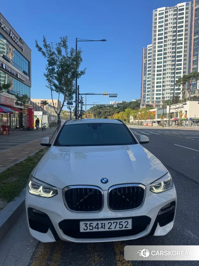 BMW X4 (G02) 2020 Белый из Кореи